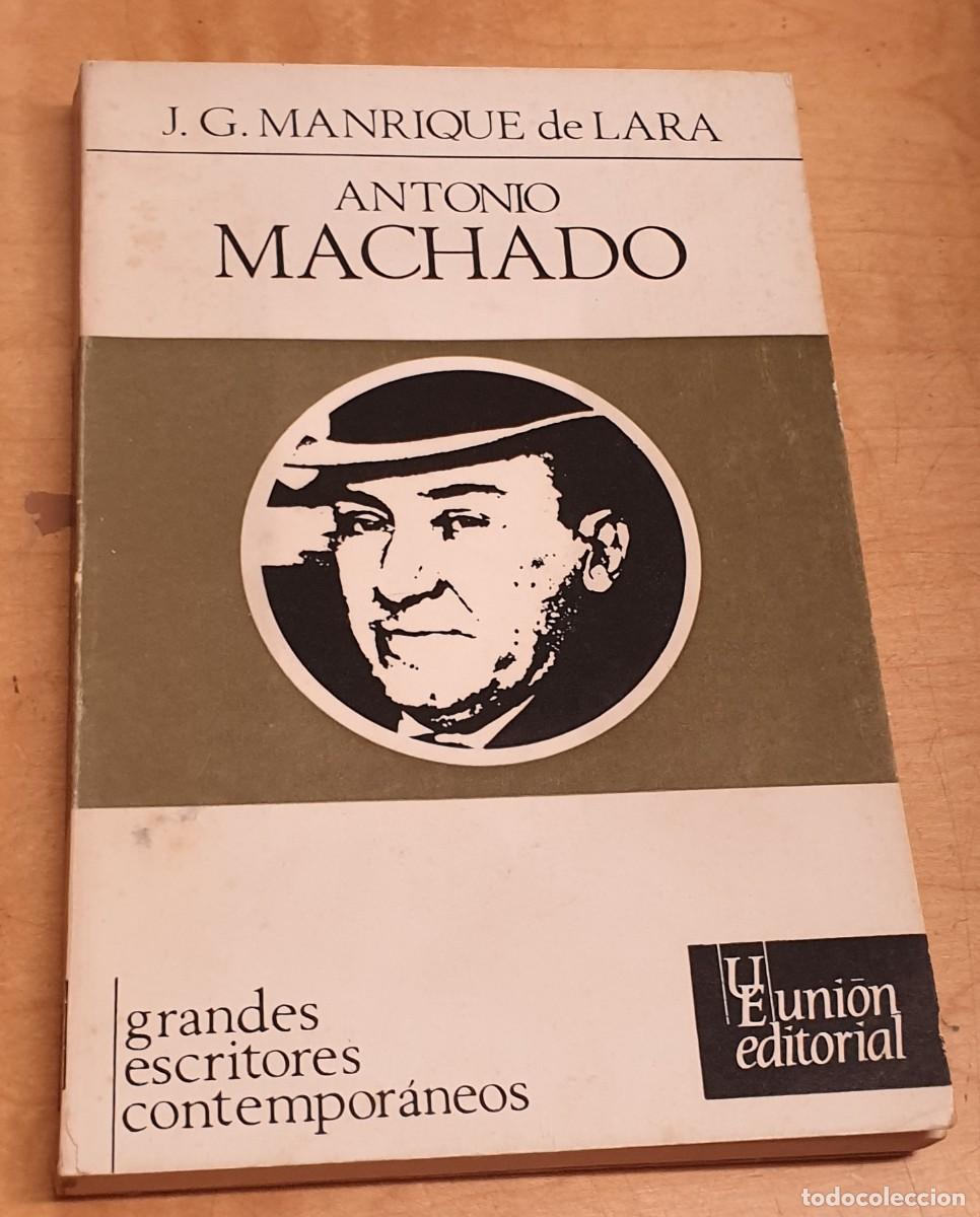 Libros: Antonio Machado - MANRIQUE DE LARA, J.G. - Foto 1