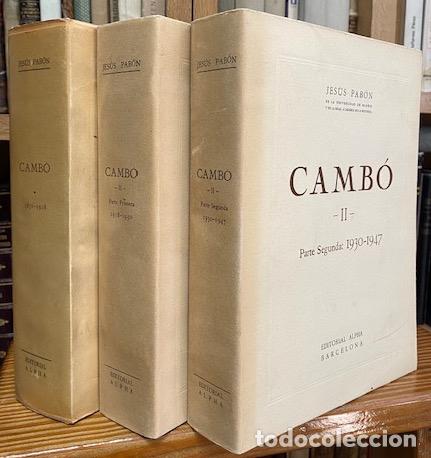 Libros: CAMBO 1876 -1947 - PABON, Jes&uacute;s - Foto 1
