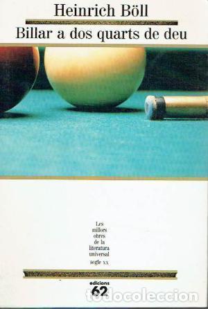 Libros: BILLAR A DOS QUARTS DE DEU - B&ouml;ll,Heinrich - Foto 1