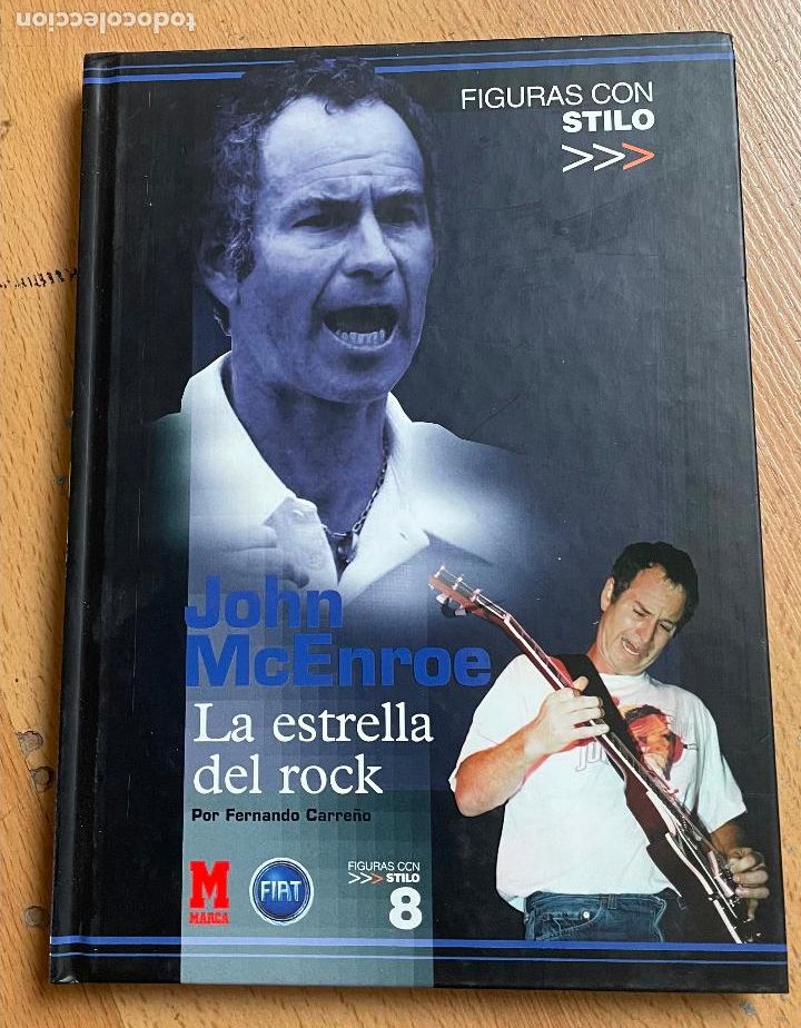 Libros: LA ESTRELLA DEL ROCK, John McEnroe, Figuras con stilo - Foto 1