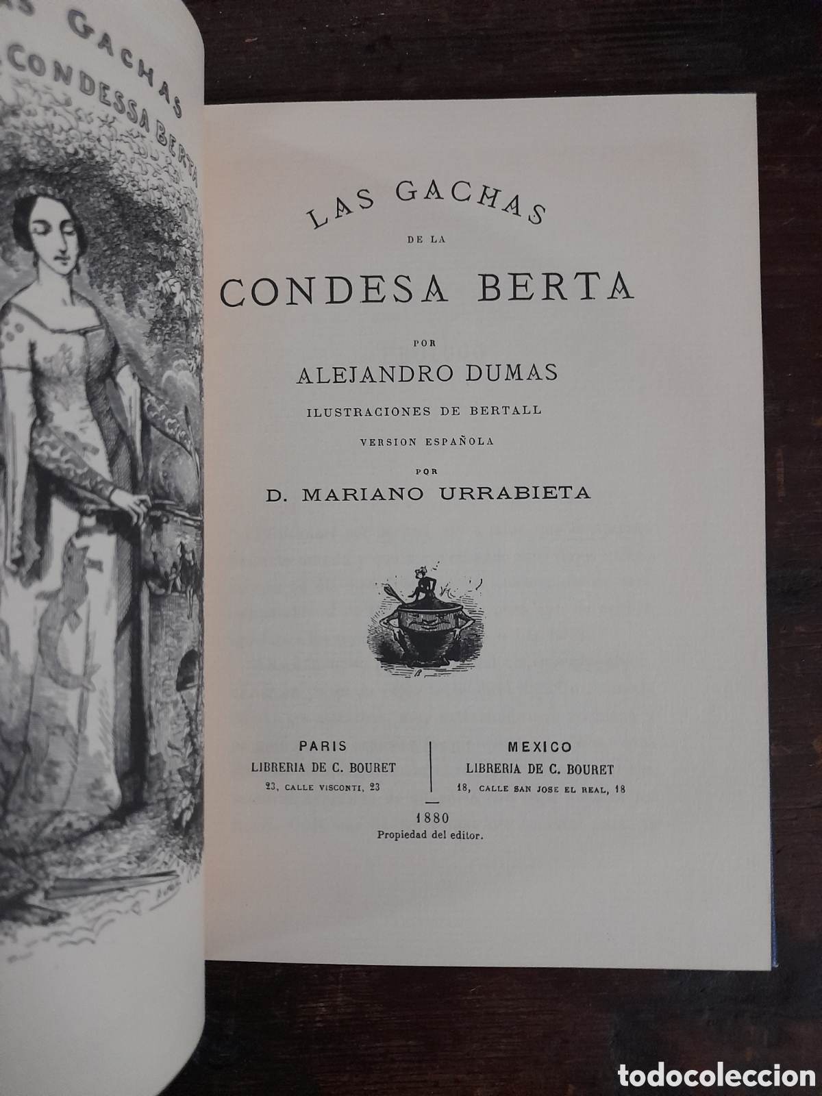 Libros: Las Gachas de La Condesa Berta, Alejandro Dumas - MONTENA 1880 - Foto 3