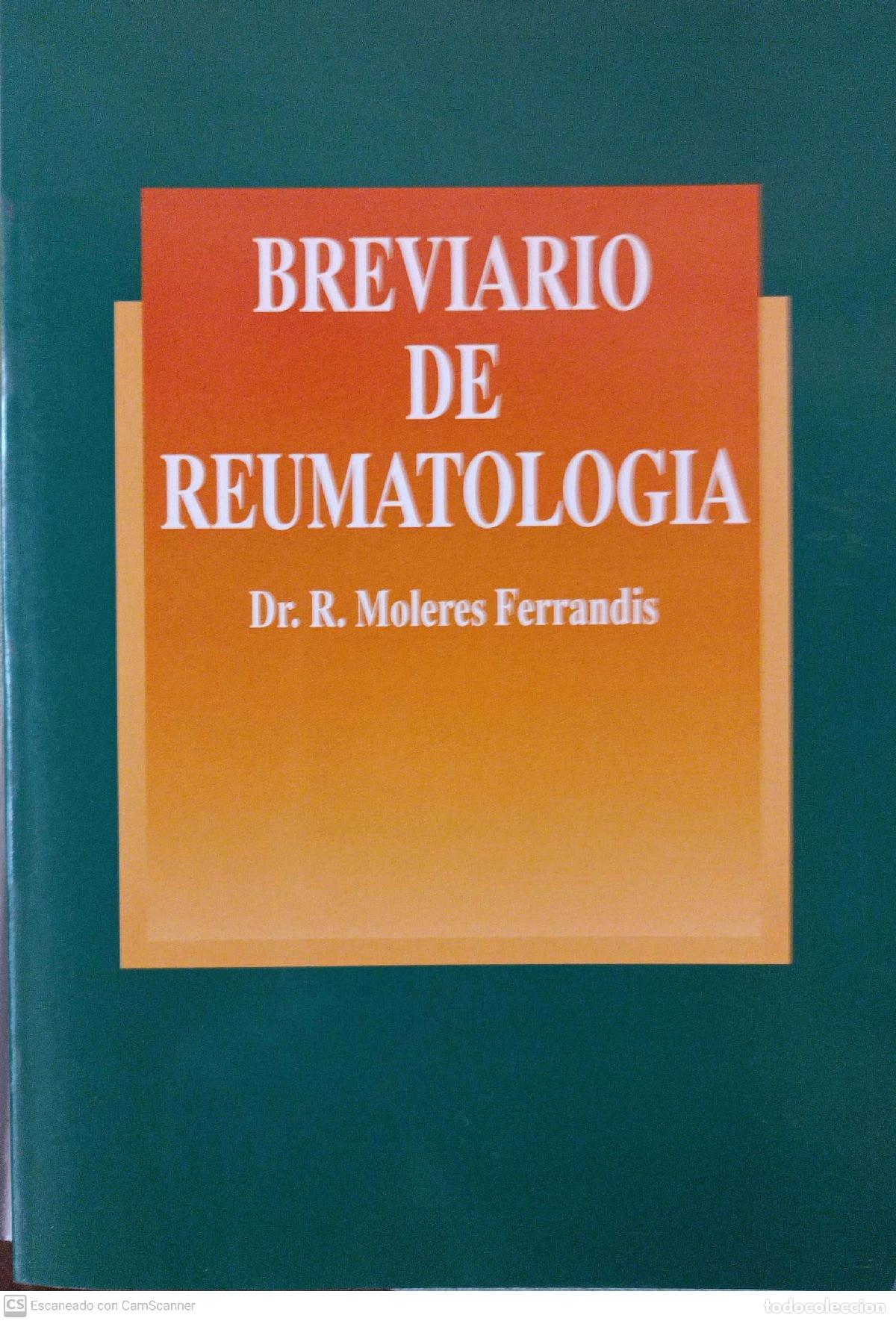 Libros: Breviario de Reumatolog&iacute;a. - Dr. R. Moleres Ferrandis. - Foto 1