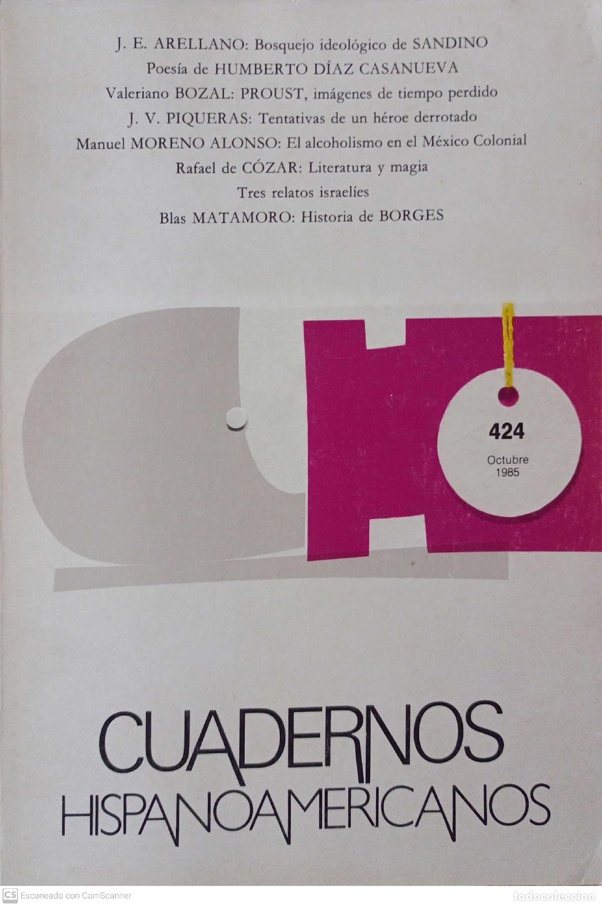 Libros: Cuadernos hispanoamericanos 424 - Foto 1