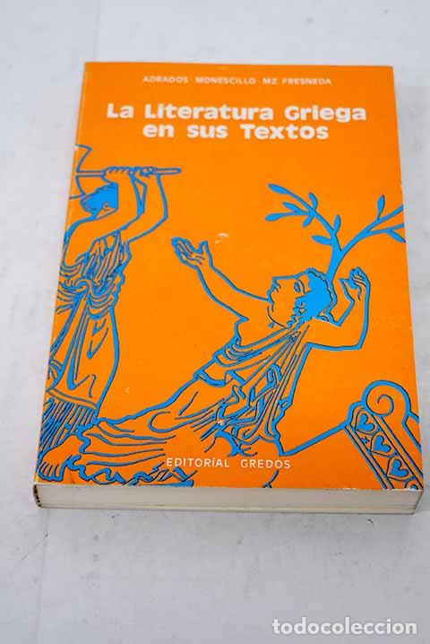 Libros: La literatura griega en sus textos - Foto 1