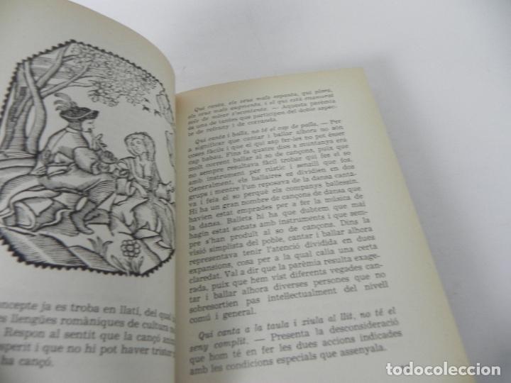 Libros: REFRANYS MUSICALS / COMPARANCES (JOAN AMADES) EDIT. SELECTA-1983 (EN CATAL&Aacute;N) - Foto 5
