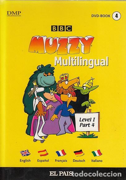 Libros: BBC MUZZY MULTILINGUAL. DVD-BOOK N&ordm;4. LEVEL I. PART 4 - EL PA&Iacute;S - Foto 1