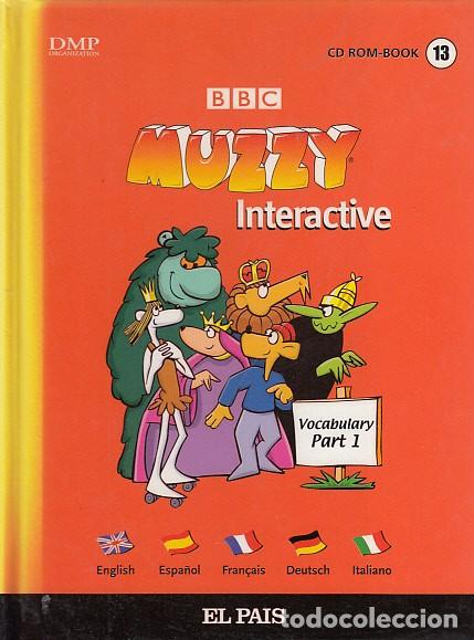 Libros: BBC MUZZY INTERACTIVE. CD ROM-BOOK N&ordm;13. VOCABULARY. PART 1 - EL PA&Iacute;S - Foto 1