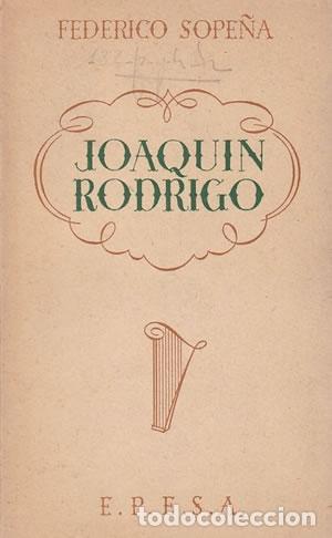 Libros: JOAQU&Iacute;N RODRIGO. - Foto 1
