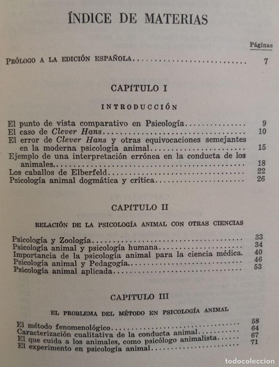 Libros: Animales y hombres. Estudios de psicolog&iacute;a comparada. - KATZ, David: - Foto 6