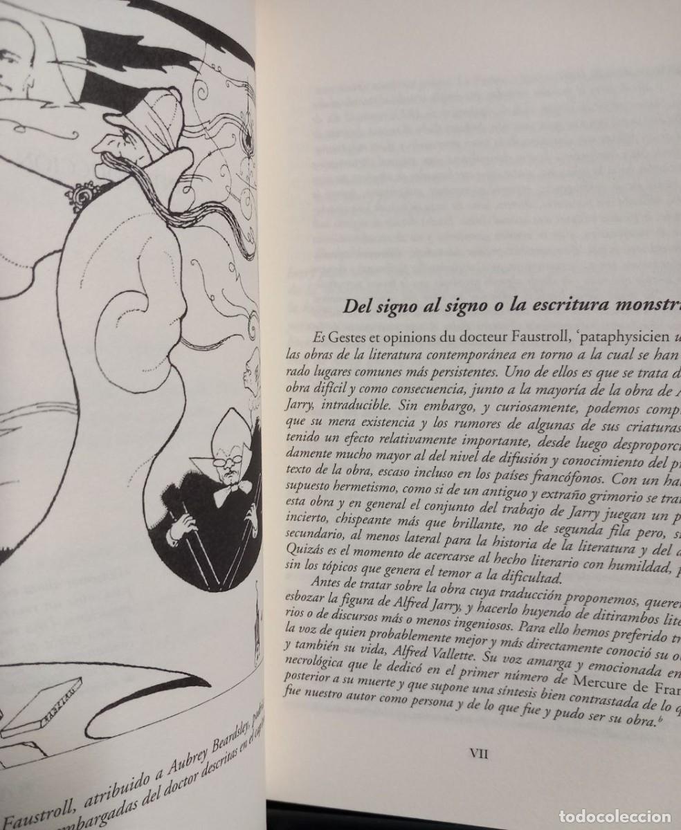 Libros: Gestas y opiniones del Doctor Faustroll. Pataf&iacute;sico. - JARRY, Alfred: - Foto 2