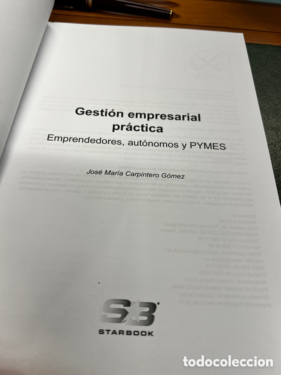 Libros: Gestion empresarial Pr&aacute;ctica . Jos&eacute; Maria Carpintero G&oacute;mez - Foto 3