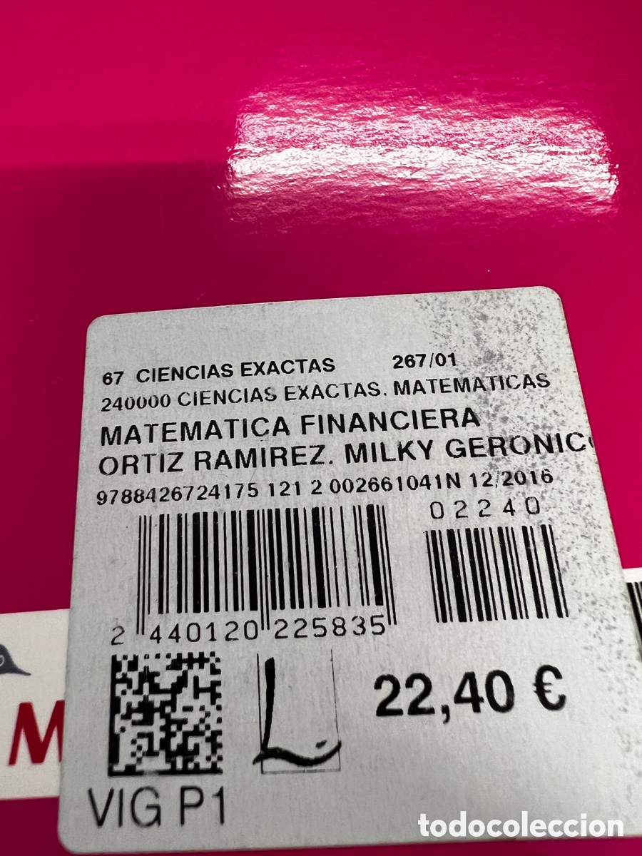 Libros: Matematica Financiera Miky G. Ort&iacute;z Ramirez .editorial Macro - Foto 3