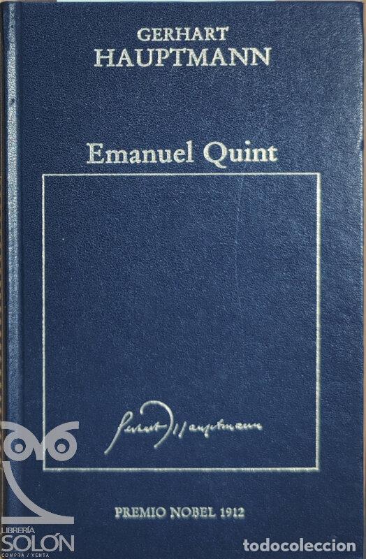 Libros: Emanuel Quint/El loco en Cristo - Gerhart Hauptmann - Foto 1