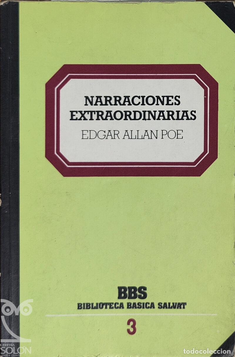 Libros: Narraciones extraordinarias - Edgar Allan Poe - Foto 1