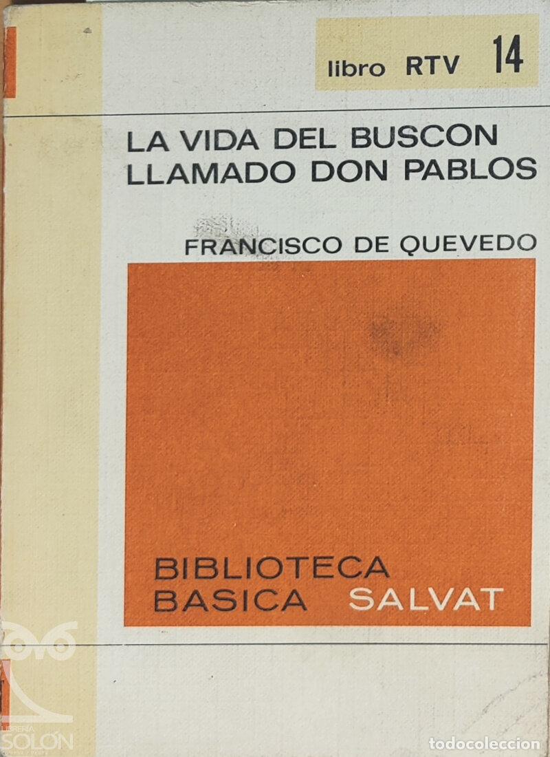 Libros: La vida del busc&oacute;n llamado Don Pablos - Francisco de Quevedo - Foto 1