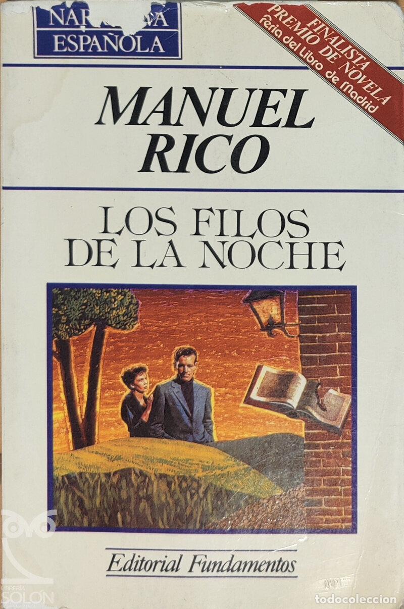 Libros: Los filos de la noche - Manuel Rico - Foto 1