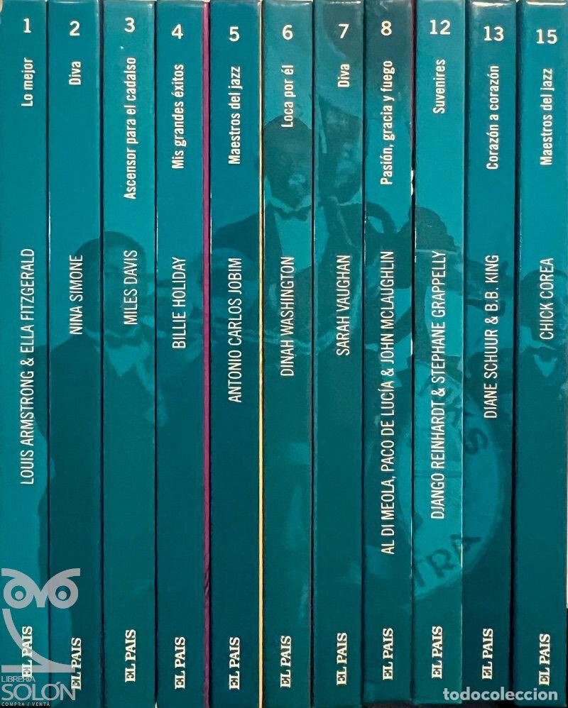 Libros: Lote 11 libretos m&aacute;s CDs - Estrellas del jazz - Aa. Vv. - Foto 1