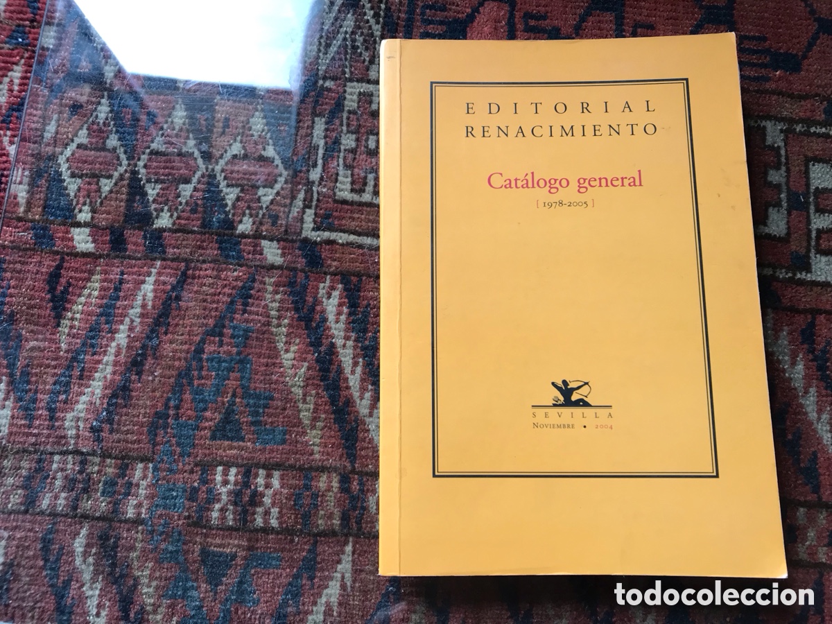 Libros: Editorial renacimiento. Cat&aacute;logo general. Lista de precios. Espuela de plata.