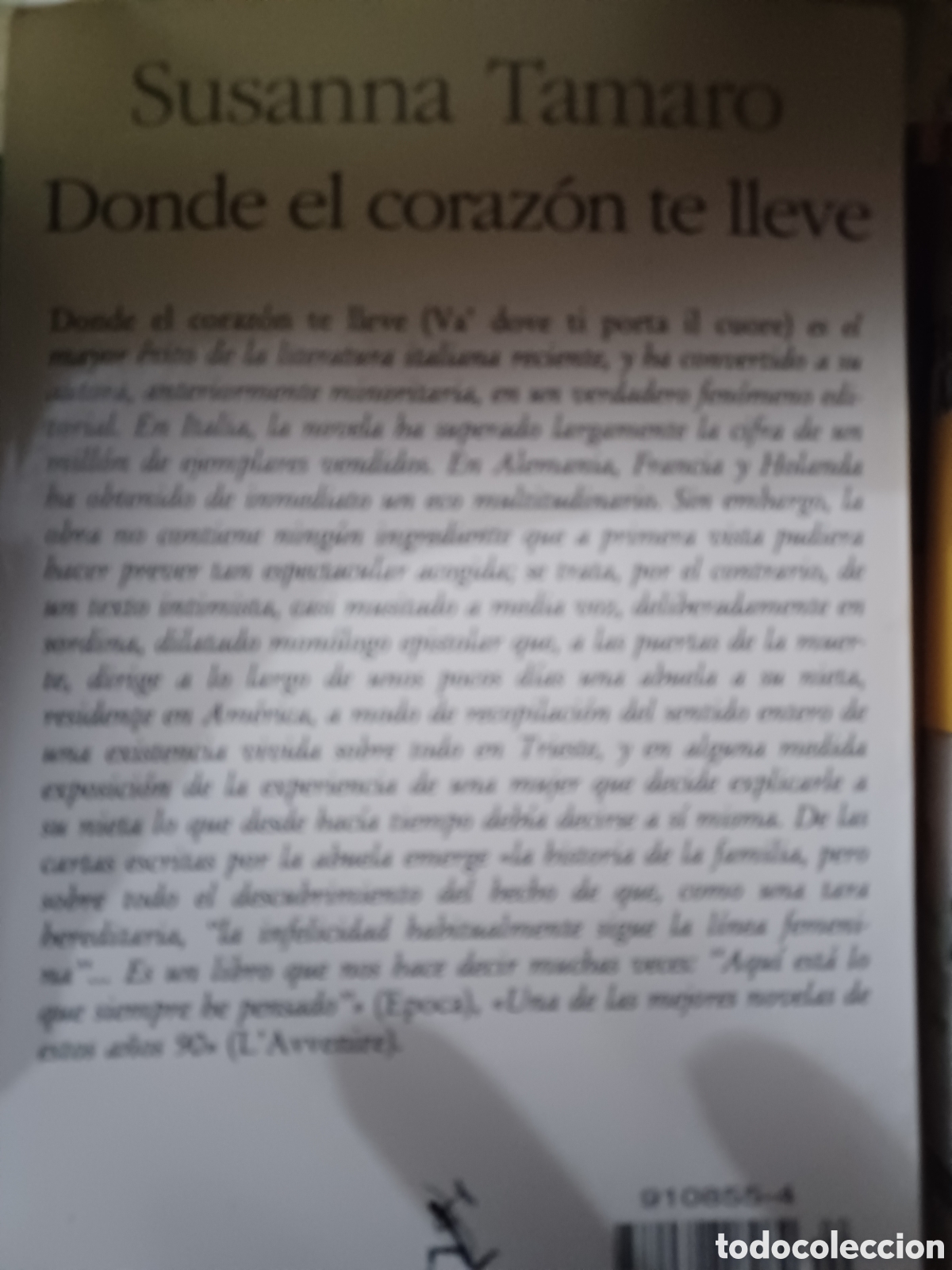 Libros: Barybook C33. Donde el coraz&oacute;n te lleve seix Barral - Foto 2