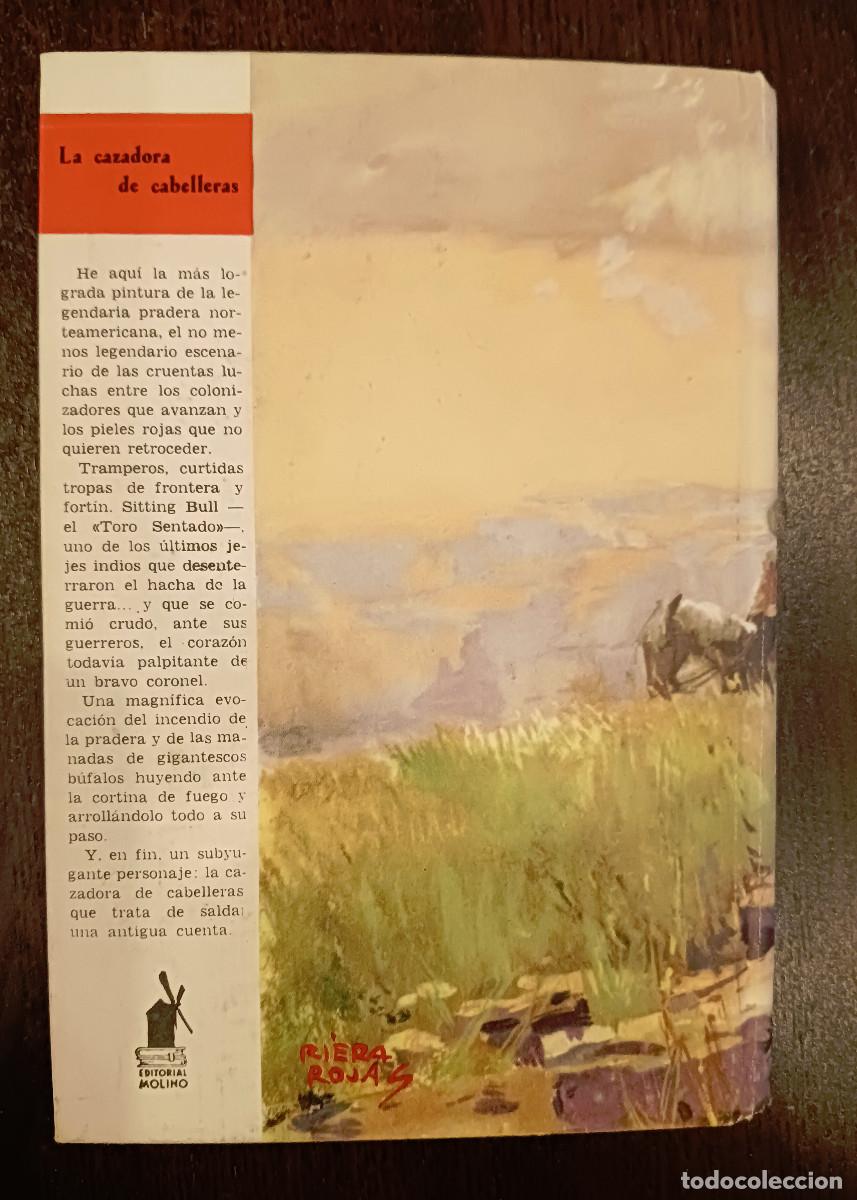 Libros: La cazadora de cabelleras. Emilio Salgari. - Foto 3
