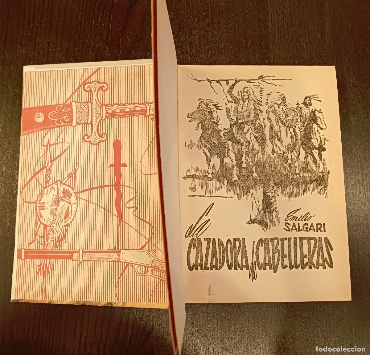 Libros: La cazadora de cabelleras. Emilio Salgari. - Foto 4