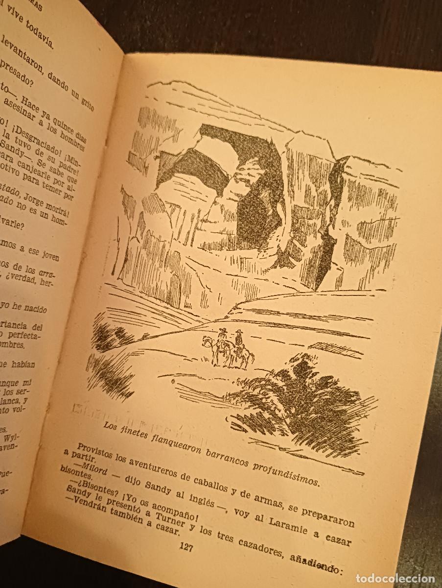 Libros: La cazadora de cabelleras. Emilio Salgari. - Foto 6