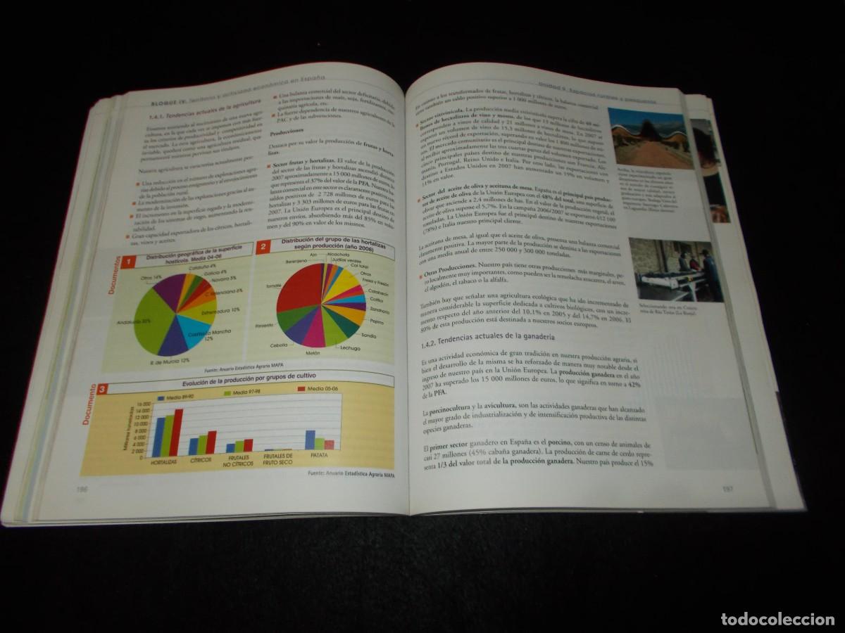 Libros: GEOGRAF&Iacute;A 2 BACHILLERATO 2&ordm; , ALGAIDA 2010. LIBRO DE TEXTO, ESCOLAR - Foto 5