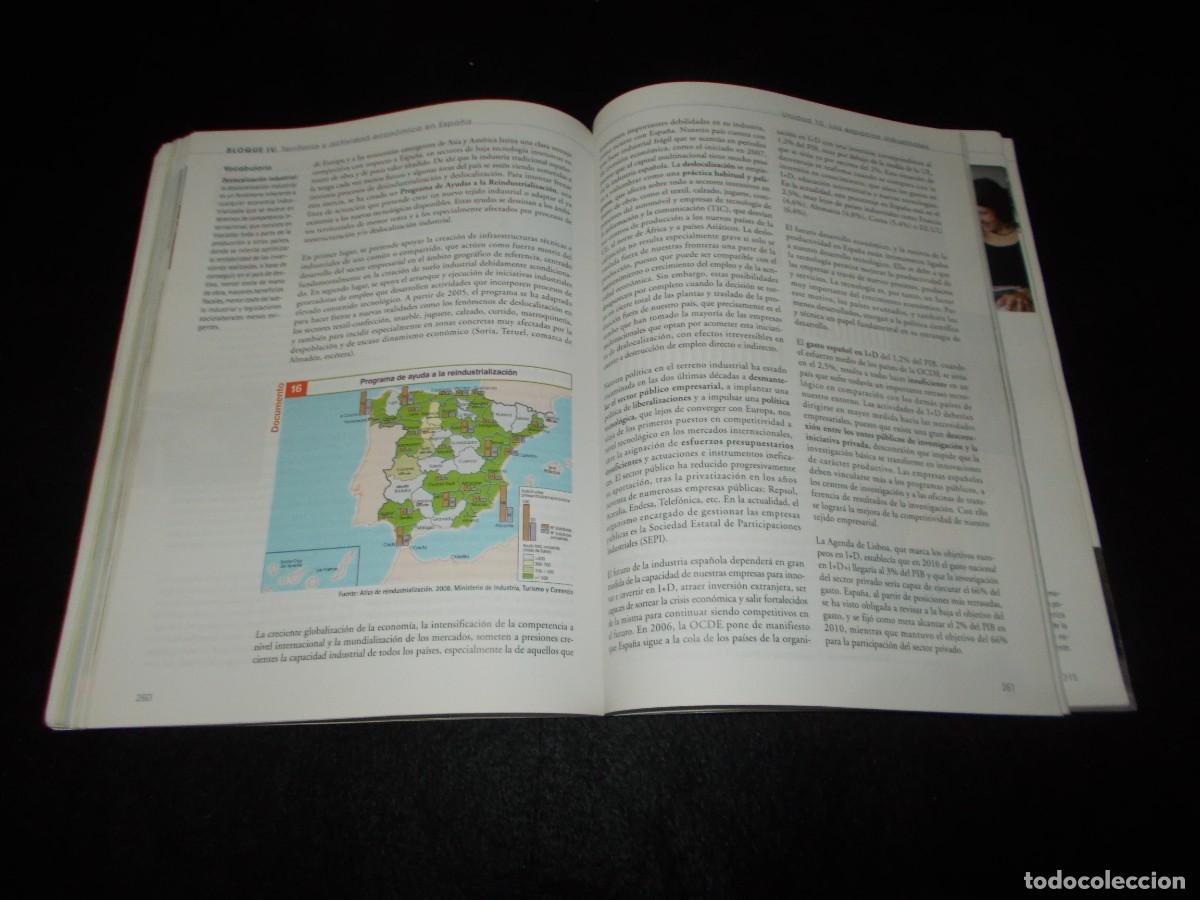 Libros: GEOGRAF&Iacute;A 2 BACHILLERATO 2&ordm; , ALGAIDA 2010. LIBRO DE TEXTO, ESCOLAR - Foto 6
