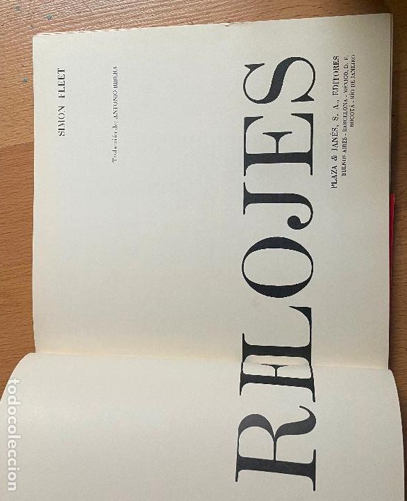 Libros: RELOJES, Simo Fleet, Peque&ntilde;o Museo LEER - Foto 4