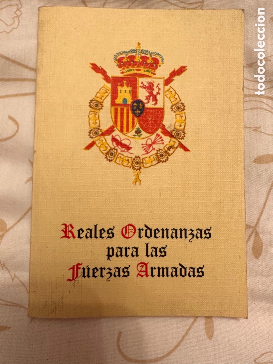 Libros: Reales ordenanzas para las fuerzas armadas
