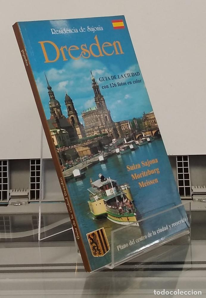 Livros em segunda m&atilde;o: Dresden, Dresde, gu&iacute;a de la ciudad con 126 fotos en color (primera edici&oacute;n). Residencia de SAjonia.
