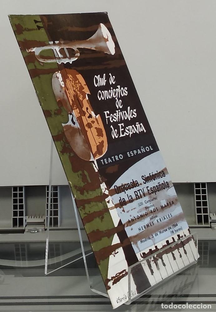 B&uuml;cher: LIii concierto. 3 de marzo de 1966.
