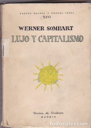 Libros: Lujo y capitalismo - SOMBART ,Werner - Foto 1