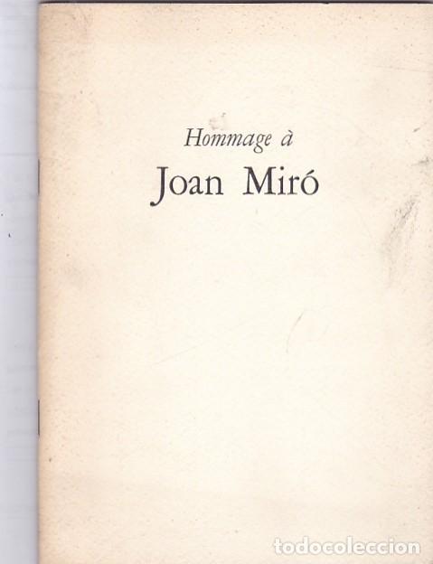 Libros: Hommage a Joan Mir&oacute; - VVAA - Foto 1
