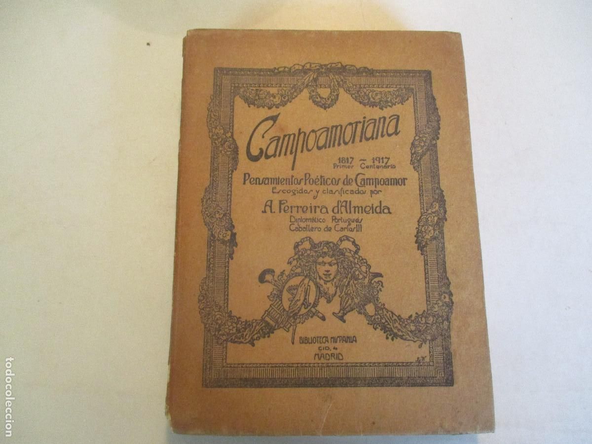 Libros: A. FERREIRA Campoamoriana W24268