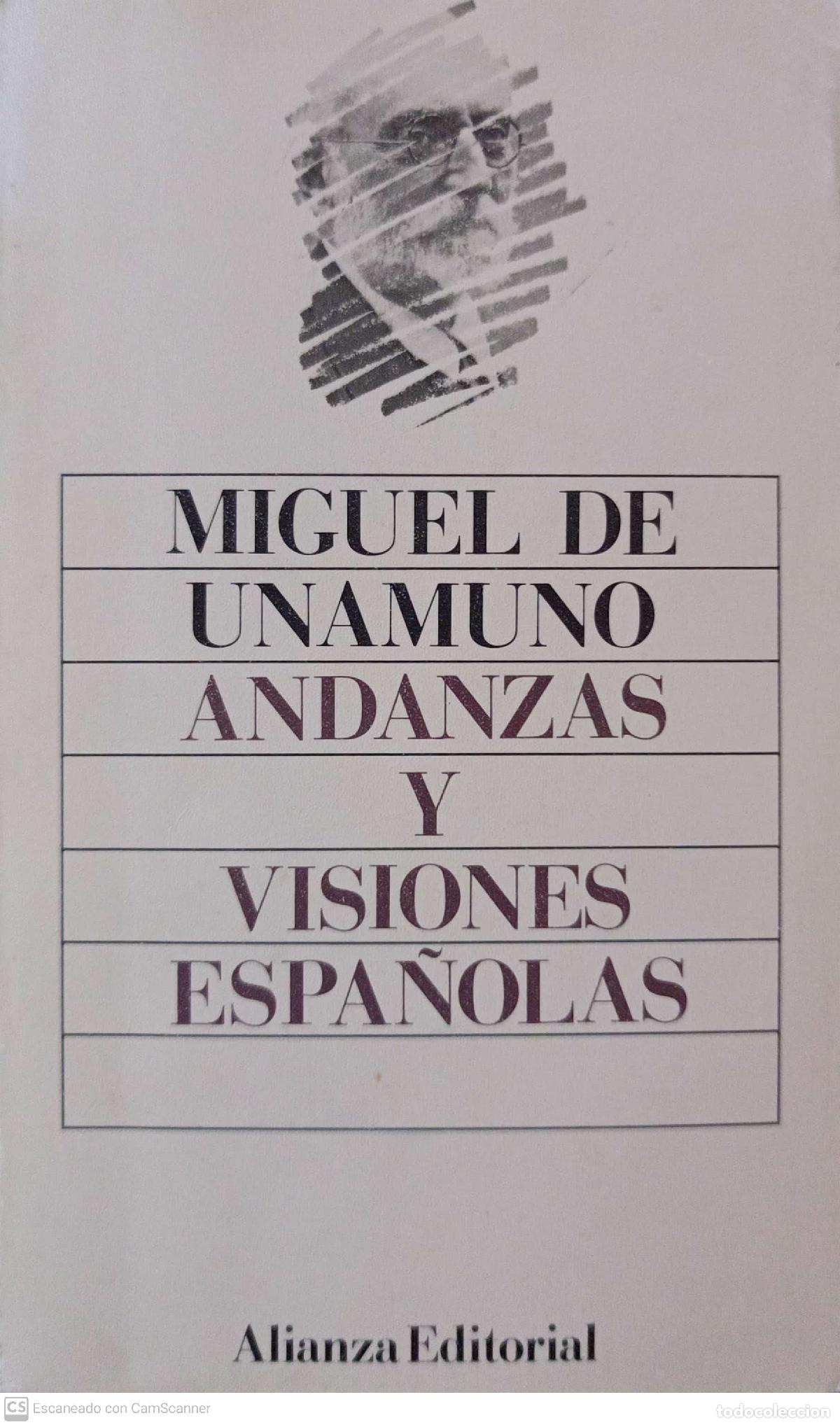 Libros: Andanzas y visiones espa&ntilde;olas - Unamuno, Miguel de - Foto 1
