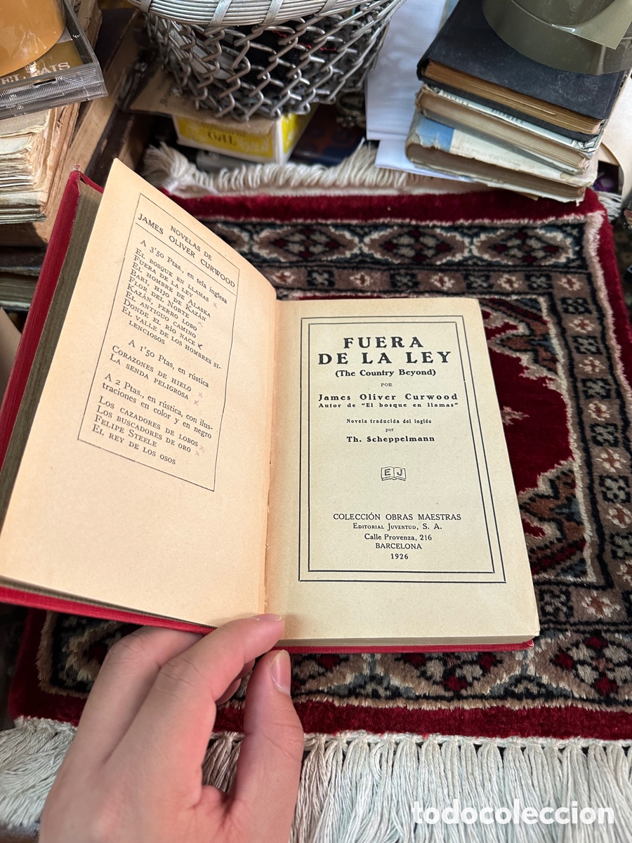 Libros: Fuera de la ley James Oliver Curwood - Foto 2