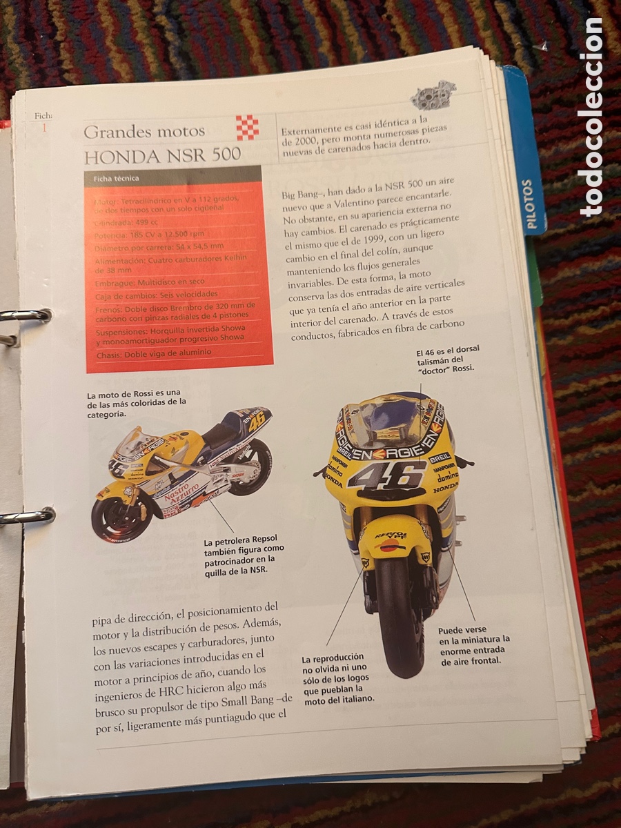 Libros: Grandes motos de competici&oacute;n Altaya - Foto 3