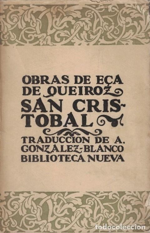 Libros: Obras. SAN CRISTOBAL. - Queiroz. E&ccedil;a de, - Foto 1