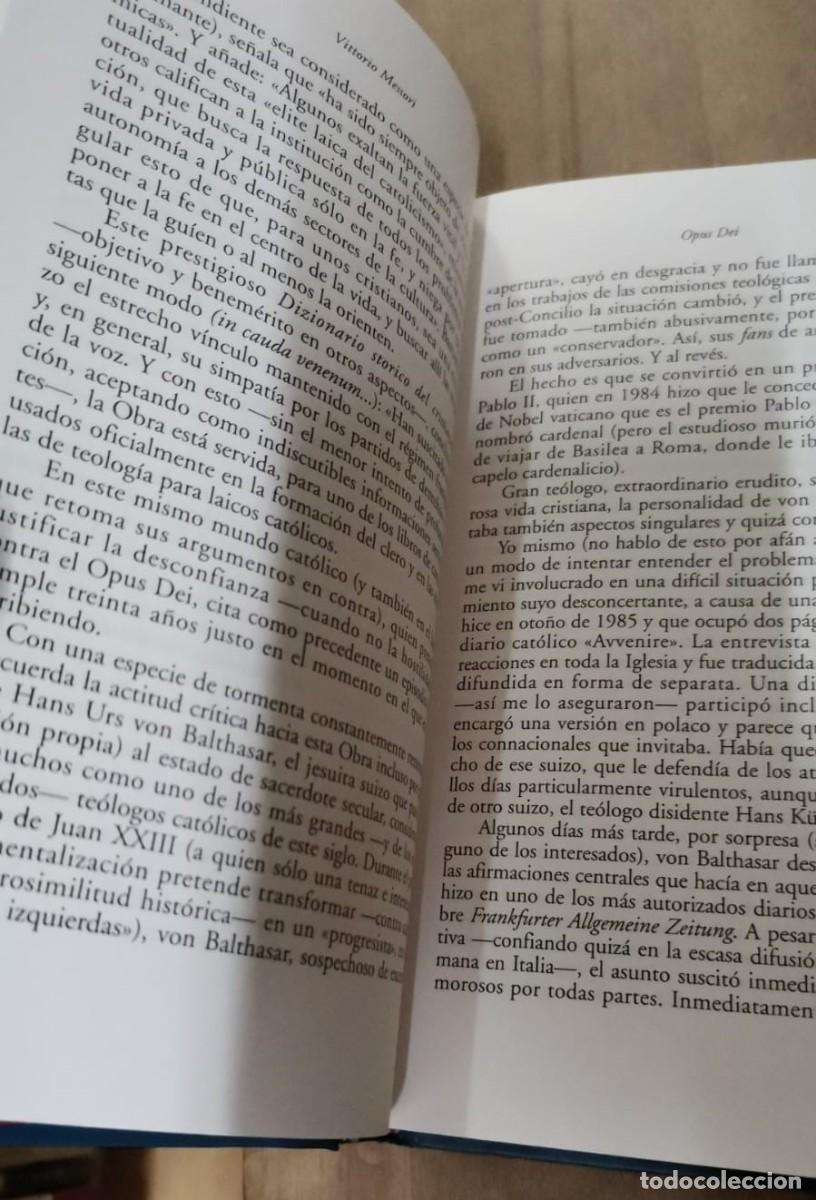 Libros: Opus Dei: Una investigaci&oacute;n - Messori, Vittorio - Foto 2