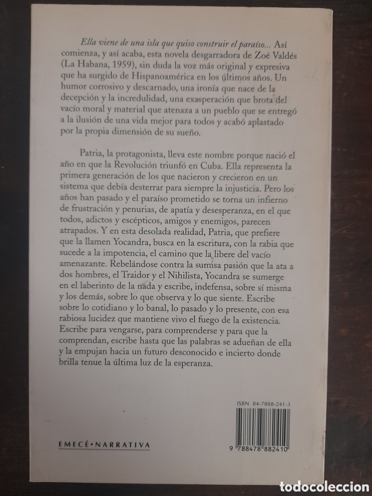 Libros: La Nada Cotidiana, Zo&eacute; Vald&eacute;s - EMECE 1996 - Foto 3
