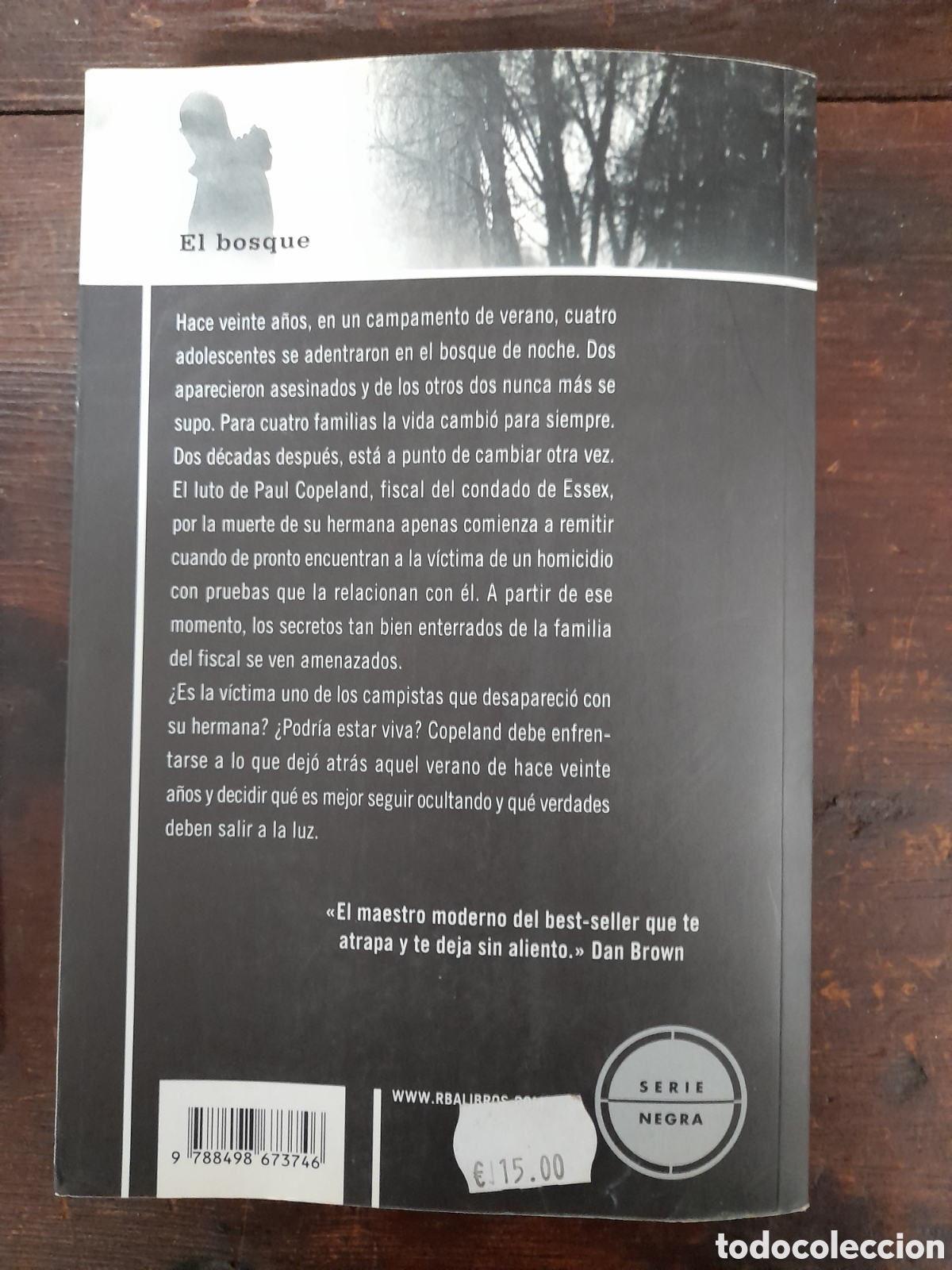 Libros: El Bosque, Harlan Coben - RBA 2008 - Foto 3