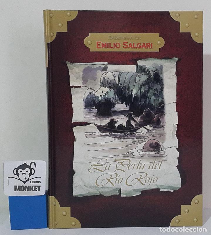 Libros: La Perla del R&iacute;o Rojo - Emilio Salgari - Foto 1
