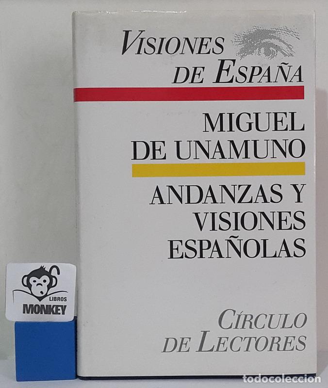 Libros: Andanzas, y visiones espa&ntilde;olas - Miguel de Unamuno - Foto 1