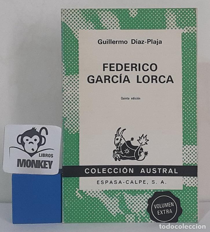 Libros: Federico Garc&iacute;a Lorca - Guillermo D&iacute;az-Plaja - Foto 1