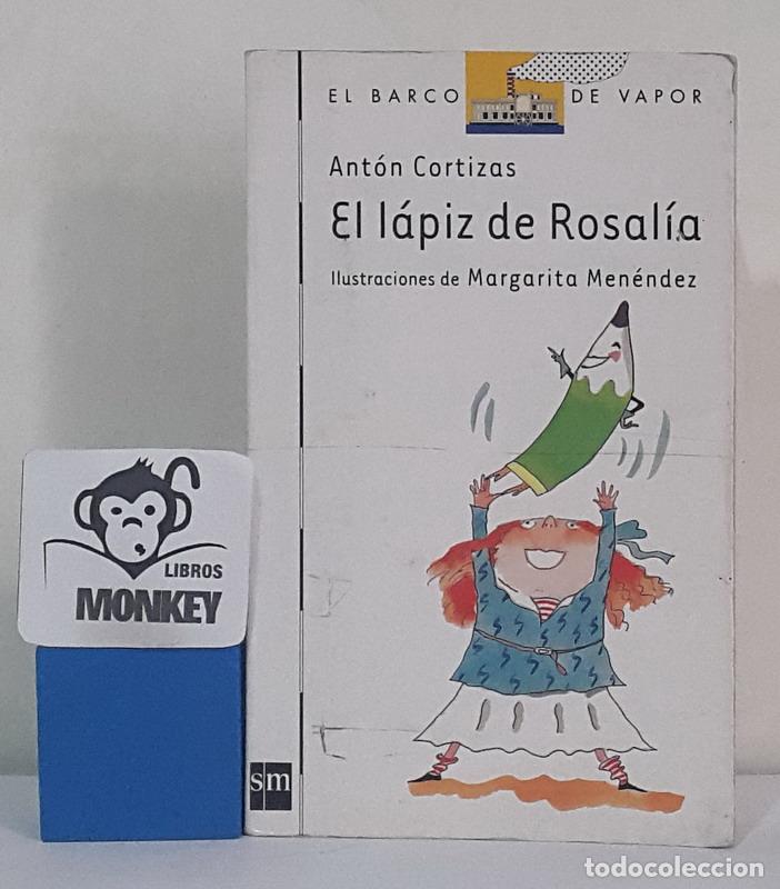 Libros: El l&aacute;piz de Rosal&iacute;a - Ant&oacute;n Cortizas - Foto 1