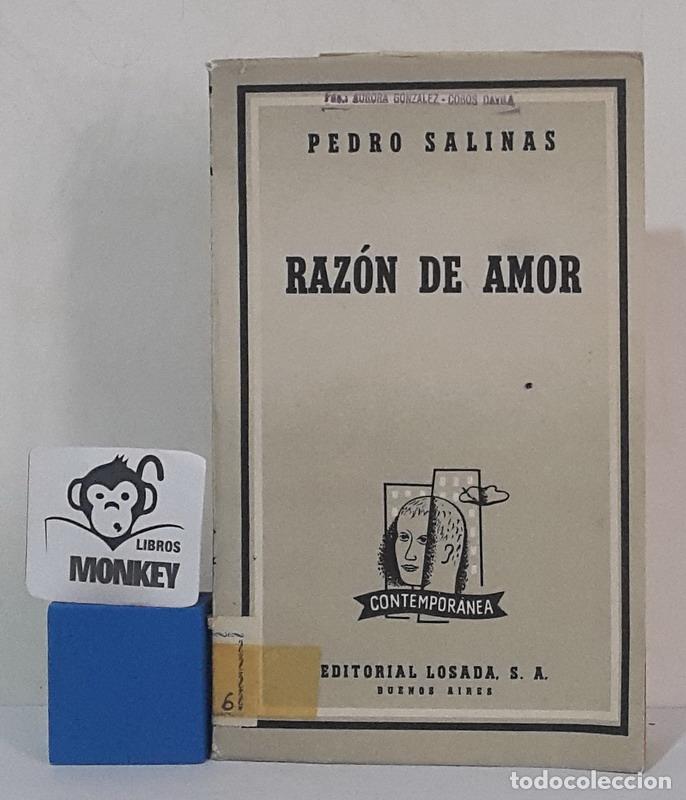Libros: Raz&oacute;n de amor - Pedro Salinas - Foto 1