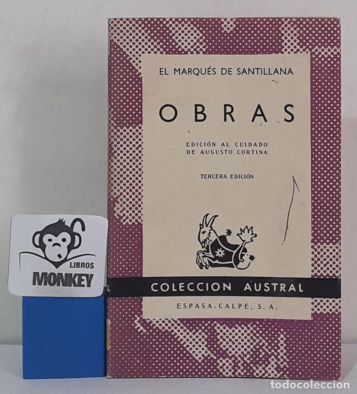 Libros: Obras - El Marqu&eacute;s de Santillana - Foto 1