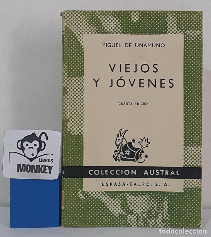Libros: Viejos y j&oacute;venes - Miguel de Unamuno - Foto 1