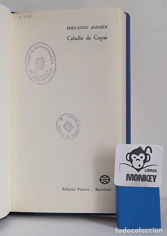 Libros: Caballo de copas - Fernando Alegr&iacute;a - Foto 2